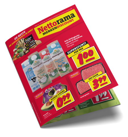 Actie folder homepagina