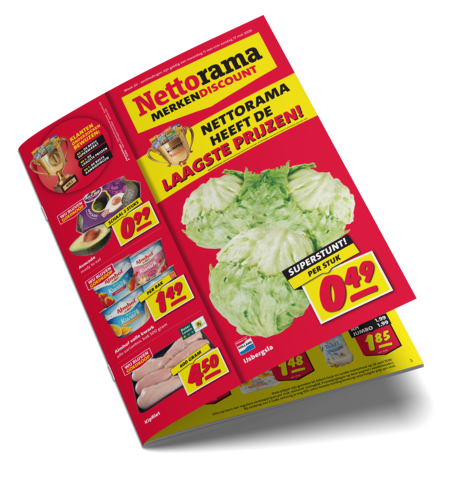 Actie folder homepagina