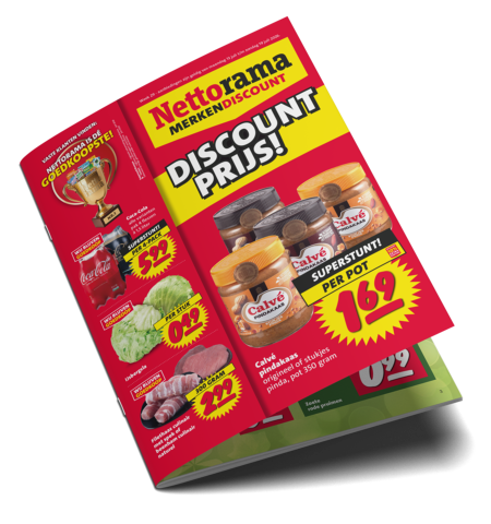 Actie folder homepagina