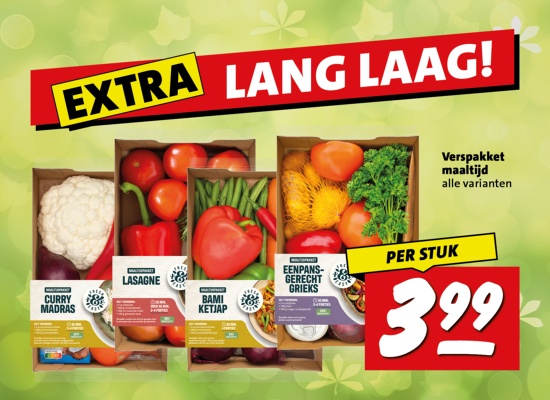 Verspakket maaltijden